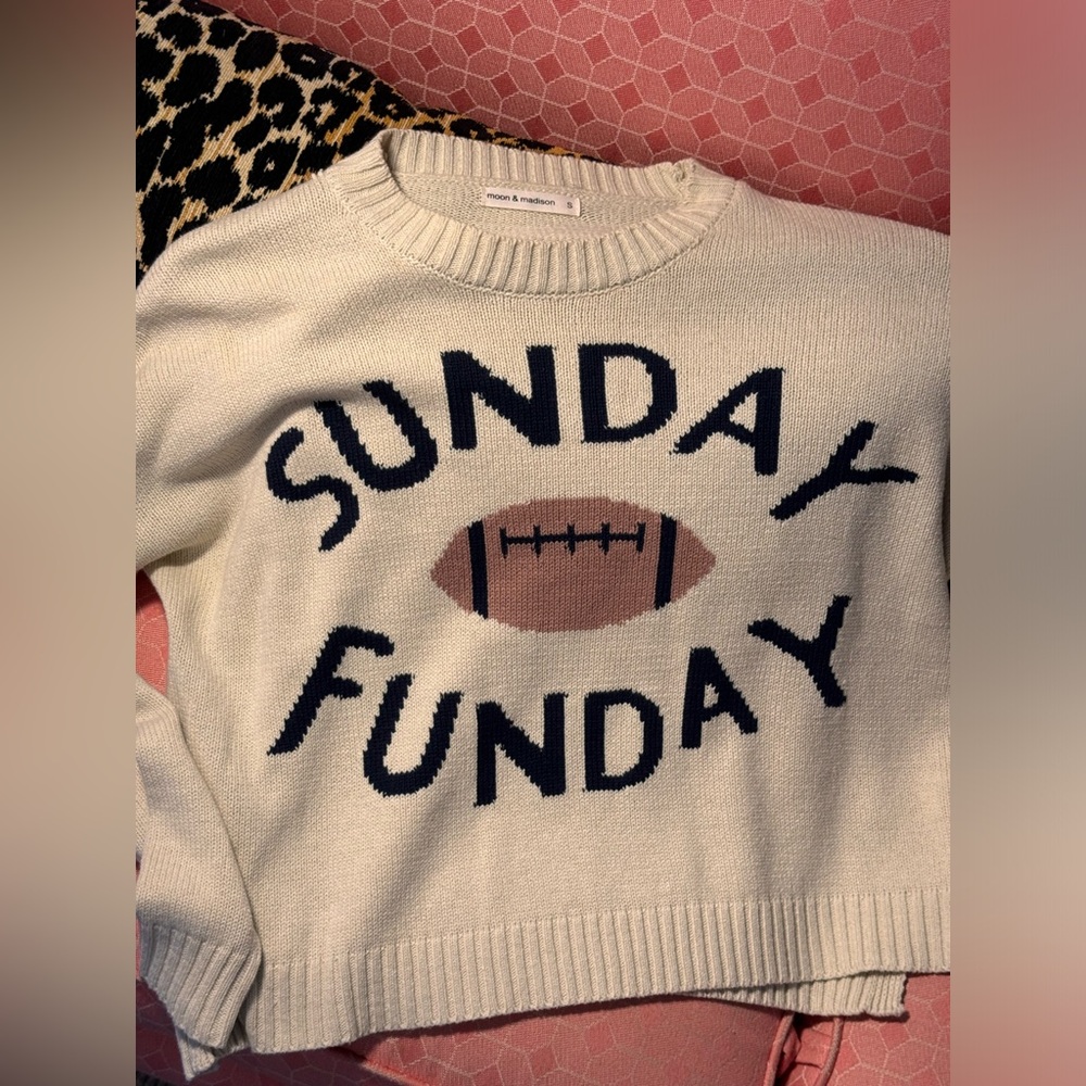 “Sunday Funday” sweater